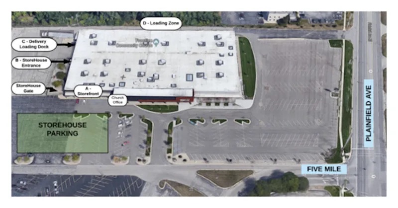 Parking Entrance